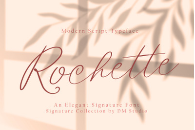 Rochette - Elegant Signature Font