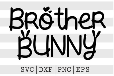 Brother bunny SVG