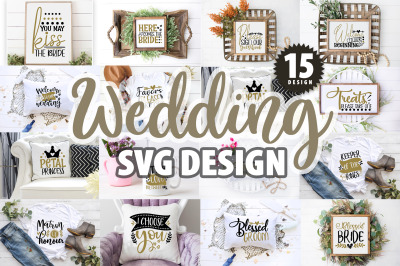 Wedding svg files for cricut, wedding svg bundle, wedding svg signs