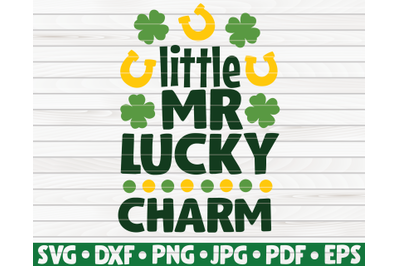 Little mr. lucky charm SVG | St. Patrick&#039;s Day