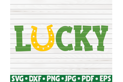 Lucky SVG | St. Patrick&#039;s Day