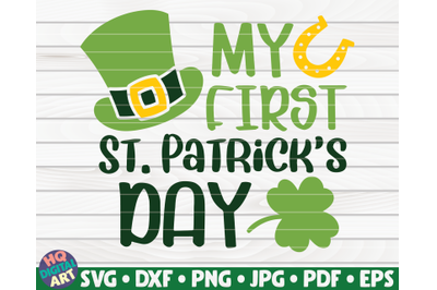 My first St. Patrick&#039;s Day SVG | St. Patrick&#039;s Day