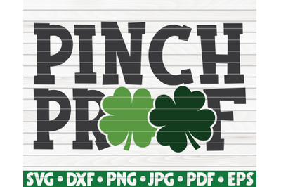 Pinch proof SVG | St. Patrick&#039;s Day