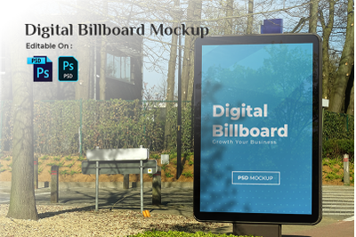 Digital Billboard Mockup