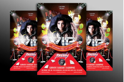 VIP Party - Flyer Template