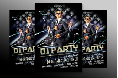 DJ Party - Flyer Template