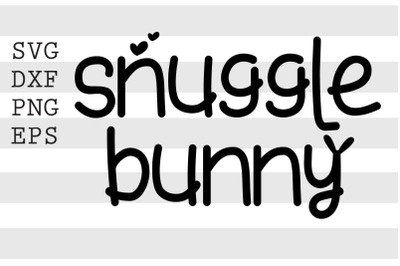Snuggle bunny SVG