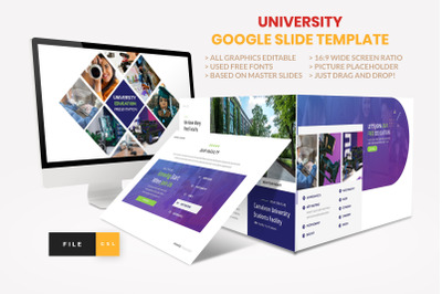 University - Education College Google Slide Template
