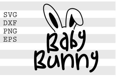 Baby bunny SVG