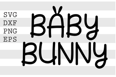 Baby bunny SVG