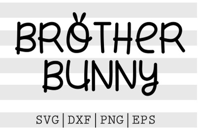 Brother bunny SVG