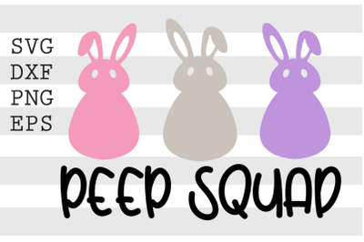 Peep squad SVG