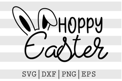 Hoppy easter SVG