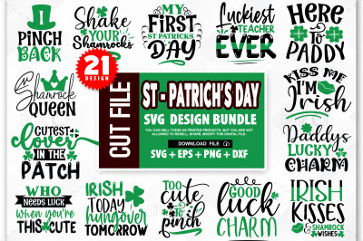 St Patricks Day SVG Bundle, Shenanigans Begin bundle