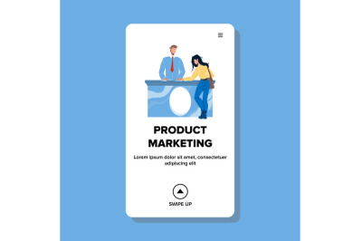 Product Marketing And Commerce Business Vector