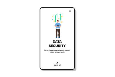 Data Security Service For Safe Information Vector