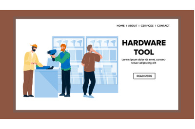 Hardware Tool Department Sale Equipment Vector