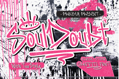 Soul Doubt - Graffiti Font