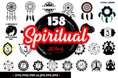 158 SPIRITUAL SVG Bundle