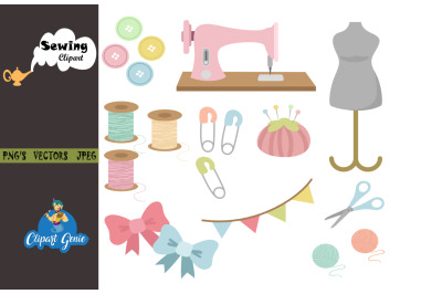 Sewing clipart, Sewing machine clipart, Tailor clipart &amp; SVG