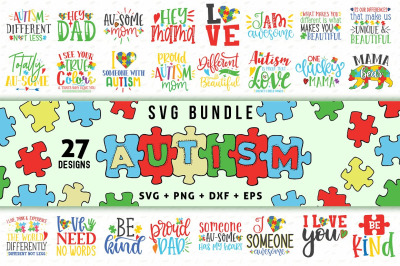 Autism SVG Bundle