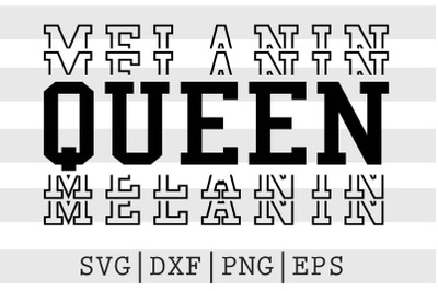 Melanin queen SVG