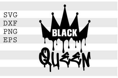 Black queen SVG