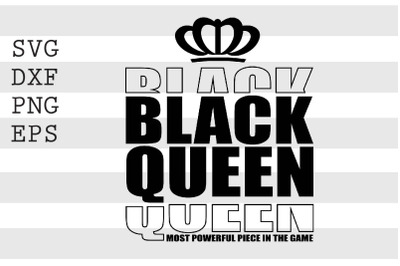 Black Queen SVG