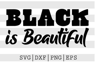 Black Is Beautiful SVG