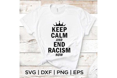 End Racism Now SVG