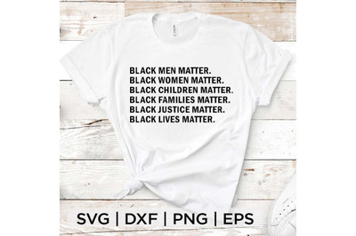 Black Lives Matter 16 SVG