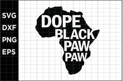 Dope Black Pawpaw SVG