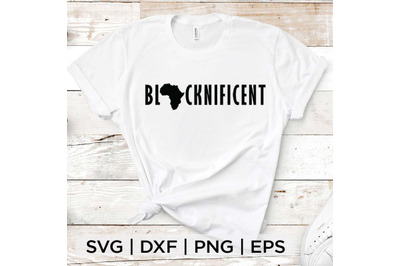 Blacknificent SVG