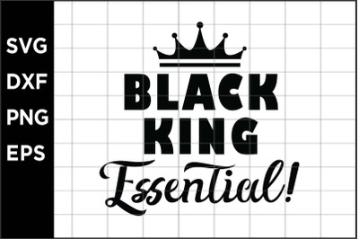 Black King Essential SVG