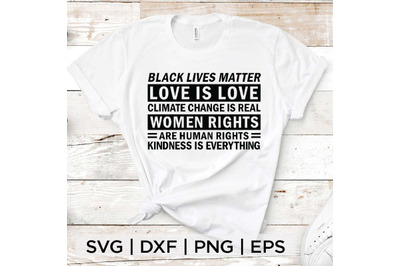 Black Lives Matter SVG