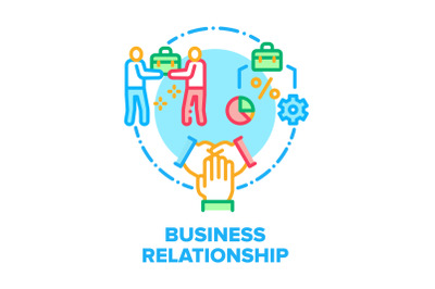 Business Relationship Team Vector Concept Color