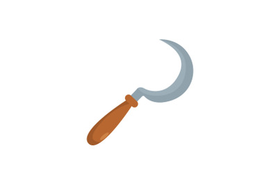 rural sickle Flat Icon