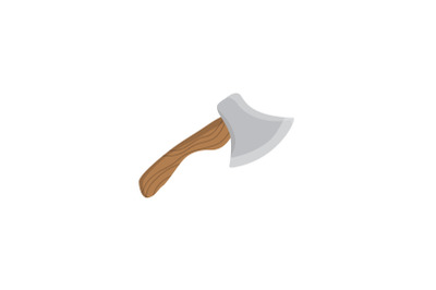 rural ax Flat Icon