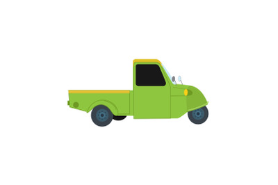 rural pick up car Flat Icon