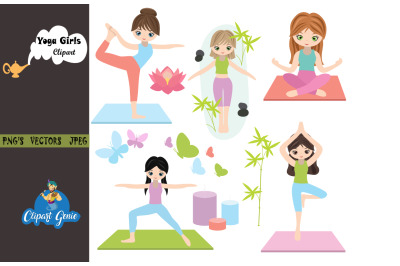Yoga clipart, Yoga svg, Meditation clipart &amp; SVG