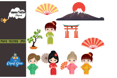 Japanese Tradition Clipart, Japanese clipart &amp; SVG