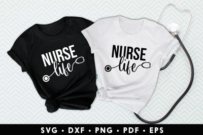 Stethoscope SVG - Nurse Life SVG - Nurse SVG