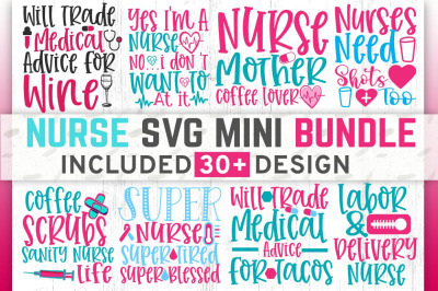 Nurse Svg Bundle, Nurse Svg, Nurse Hat Svg, Heartbeat Svg, Hospital