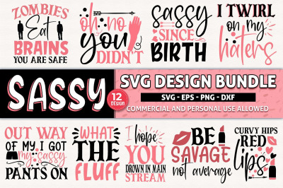 Sassy SVG Bundle, Sassy quote svg, Funny svg Bundle, Sassy Mom SVG