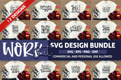 Fitness Bundle SVG, Work Out SVG, Mom Fitness SVG Cut table Design