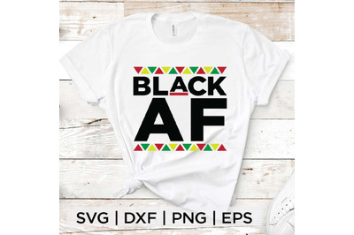 Black AF SVG