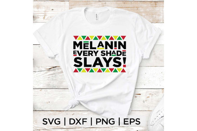 Melanin Slays SVG