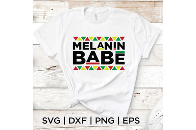 Melanin Babe SVG