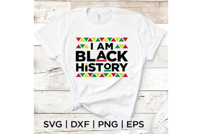 I am Black History SVG