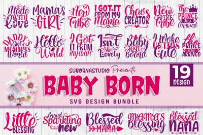 Baby SVG Bundle, New Born Baby SVG, Cute Baby Sayings SVG, Baby svg